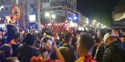 20 sene sonra gelen galibiyet Kuşadası’nda coşkuyla kutlandı