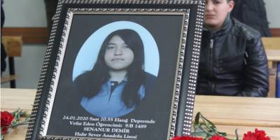 Depremde ölen Sena Nur'un masası boş kaldı