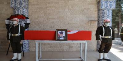 Hatay'da hayatını kaybeden 90 yaşındaki Kore Gazisi toprağa verildi