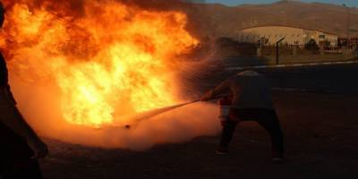 İtfaiye Müdürlüğü ekipleri tarafından yangın eğitimi