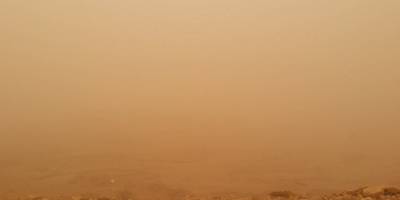 Suudi Arabistan'ı toz fırtınası vurdu