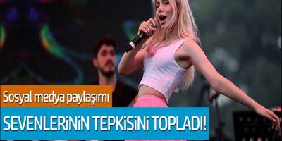 Aleyna Tilki'nin sosyal medya paylaşımı sevenlerinin tepkisini topladı