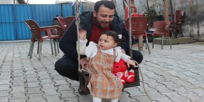 Minik Selva artık özgürce oynayabiliyor