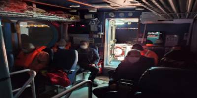 İstanbul’da balıkçı teknesi battı: 8 balıkçı kurtarıldı