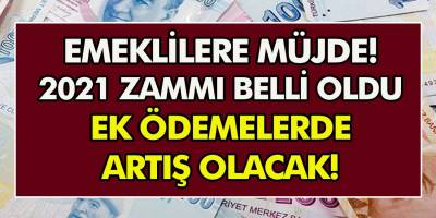 Emeklilere müjde! 2021 Zammı Belli Oldu, Vatandaşlar Banka Hesaplarını Kontrol Etmeye Başladı…