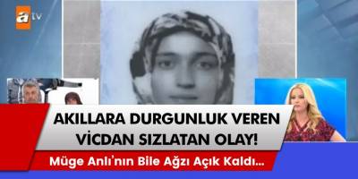 Müge Anlı ile Tatlı Sert programında korku dolu telefon! Nuriye Dinç ikinci kere kayboldu…