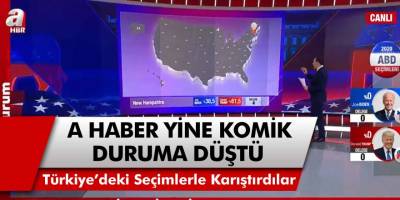 A Haber’in seçim yayını gündeme oturdu! Türkiye'deki seçimlerle karıştırdılar...