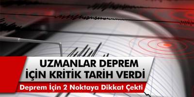 Uzman İsimden Son Dakika Açıklaması Geldi! Büyük İstanbul Depremi Ne Zaman Olacak? 2 Noktaya Dikkat Çekti...