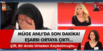 Müge Anlı Zeliha ve Cevdet Uysal çiftinde şok gelişme! Kayıp kadının eşarbı ortaya çıktı…
