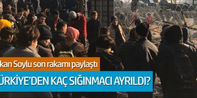Süleyman Soylu rakamı paylaştı: Türkiye'den kaç sığınmacı ayrıldı?