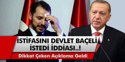 Cumhurbaşkanı Erdoğan'dan Dikkat Çeken Berat Albayrak Açıklaması! İstifasını Devlet Bahçeli'mi İstedi?