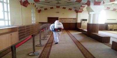 Gaziantep’de dezenfekte çalışmaları sürüyor