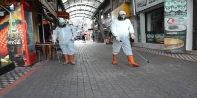 Kdz. Ereğli’de vatandaşların ortak kullandığı alanlar ilaçlanıyor