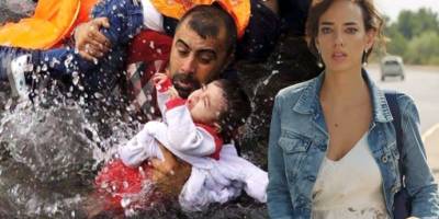 Mülteci çocukları görünce Seda Bakan, sütten kesildi