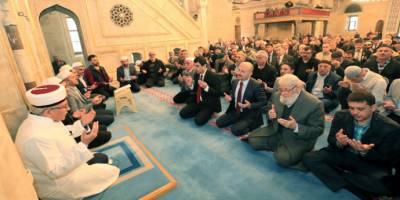 Amasya’da İdlib'de şehit olan askerler için mevlid okutuldu