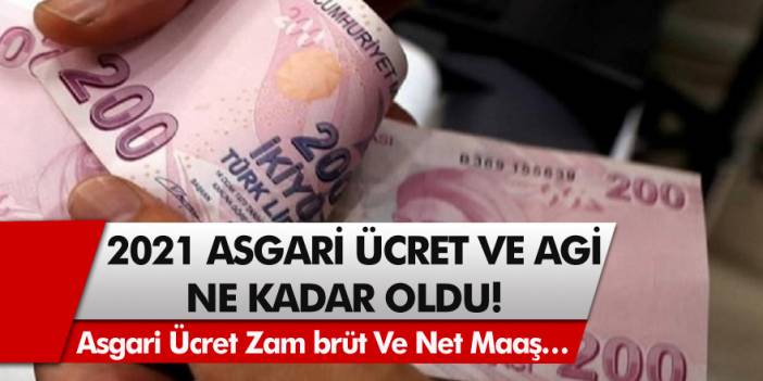 Milyonların beklediği karar alındı… 2021 Asgari ücret zammı ne zaman açıklanacak? Asgari ücret ne kadar oldu?