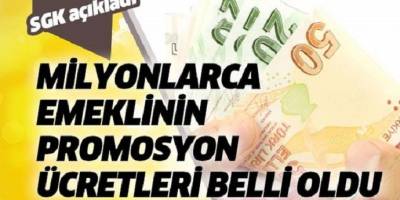 Büyük müjde emekli promosyonu kaç TL? Milyonlarca SSK, SGK ve Bağkur'lu emekliyi ilgilendiriyor!