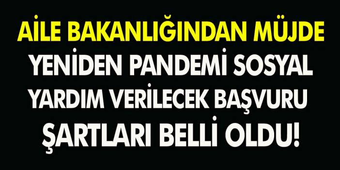 Aile çalışma ve sosyal hizmetler bakanlığından müjde! 4. Faz sosyal yardım ödemeleri başladı... İlk ödemeler emeklilere yapılacak…