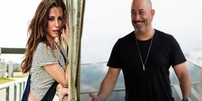 Serenay Sarıkaya ve Cem Yılmaz, gazetecilerle köşe kapmaca oynadılar