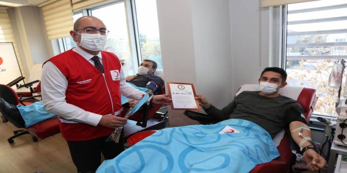 Başkan Mustafa Kavuş'tan plazma bağışı çağrısı