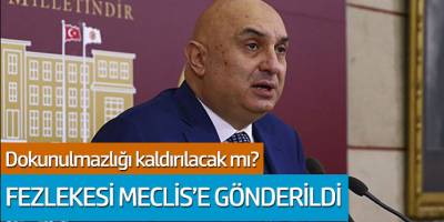 Engin Özkoç'un dokunulmazlığı kaldırılacak mı? Fezlekesi Meclis'e gönderildi...