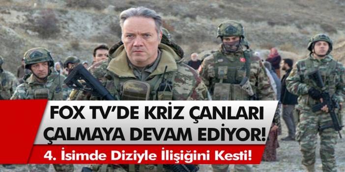 FOX TV’de kriz çanları çalmaya devam ediyor! Savaşçı dizisinden ayrılan ayrılana. 4 isim daha diziyle ilişiğini kesti…