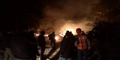 Artvin'de orman yangını