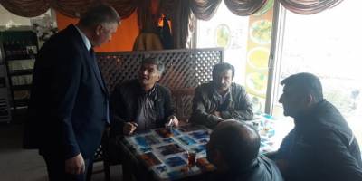 CHP'den Akçadağ'da muhtarlarla toplantı