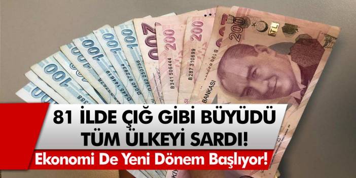 Çağrı yapıldı, bir anda 81 il ayaklandı! Ekonomide yeni dönem mi başlıyor?