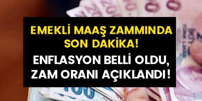Milyonlarca emekliyi sevindiren zam kararı alındı! Emeli maaşı zam oranı belli oldu mu? Emekliler kaç TL maaş alacak?