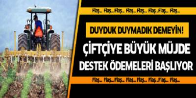 Çiftçiye destek ödemesi ne kadar? Çiftçiye büyük müjde!
