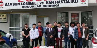 Öğrencilerden anlamlı davranış