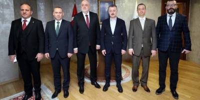 Başkan Büyükakın Macar heyeti konuk etti