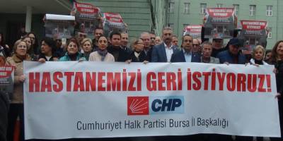 Bursalılar Devlet Hastanesi'ni geri istiyor