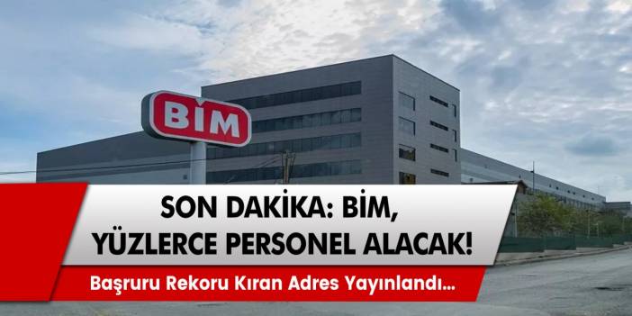 BİM’den son dakika gelişmesi: 10 ilde, onlarca personel alınacak! İnternet başvuru adresi belli oldu…