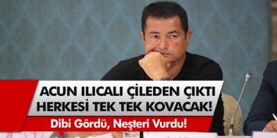 Acun Ilıcalı’dan net karar geldi! Üstü çizilen olayda kimsenin gözünün yaşına bakılmayacak! TV8 ekranlarında yer almayacak…