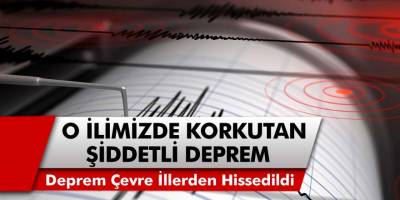 Son Dakika: Ankara ve Kırıkkale’de Korkutan Deprem! Kaç Şiddetinde Deprem Oldu?