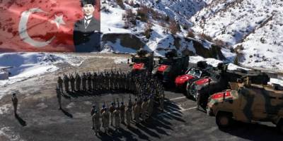 Hizan Komando Taburundan dosta güven, düşman korku salan görüntüler