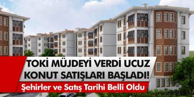 TOKİ’den müjde! Sosyal konut ilanları 2021 yayınlandı mı? TOKİ ucuz konut alma başvuru şartları belli oldu!