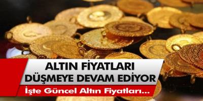 Altın fiyatları düşmeye devam ediyor! 22 Şubat 2021 tarihinde 22 ayar bilezik, gram altın ve çeyrek altın fiyatları ne kadar olacak? Altın fiyatları…