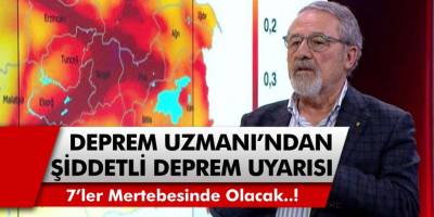 Deprem Uzmanı Naci Görür'den Kritik Deprem Açıklaması! 7'ler Mertebesinde Deprem Olacağını Duyurdu…