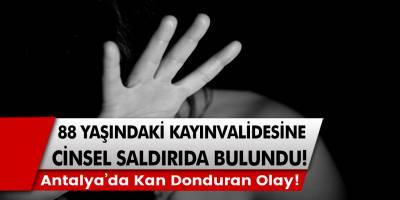 İmam nikahlı şahıs, 88 yaşındaki kayınvalidesine cinsel saldırıda bulundu…