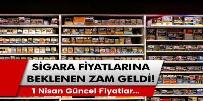 Son dakika açıklaması! Sigaralara beklenen zam geldi! 1 Nisan güncel fiyatlar…