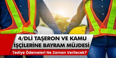 Yüz binlerce kişiye müjdeli haberler gelmeye devam ediyor! 4/D'li taşeron ve kamu işçileri için ikramiye ne kadar verilecek? 2021 2. Tediye ödemeleri…