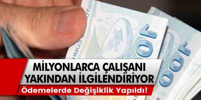 Milyonlarca çalışanı çok yakından ilgilendiren gelişmeler! SGK duyurdu. Ödemelerde değişiklik yapıldı…