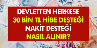 Hibe destek ödemeleri için başvuru süreci başladı! 30 bin TL hibe destek ödemelerinde ihtiyaç sahipleri için dikkat! Tüm detaylar belli oldu…