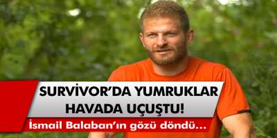 Survivor’da akıl almaz kavga! Acun Ilıcalı’nın yanında ‘delikanlı ol’ deyince yumruklar havada uçuştu. İsmail Balaban’ın gözü döndü…