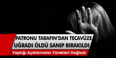 Patronu tarafından tecavüz etmek için boğazına bıçak dayandı! Korkunç olay öldü sanıp bırakıldı!