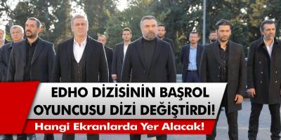 EDHO dizinin oyucusu Savaş Özdemir TRT1'de yayınlanacak Mevlana dizisine transfer oldu