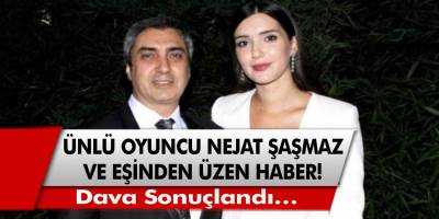Ünlü oyuncu Necati Şaşmaz ve eşinden üzen haber! Boşanan çiftin çocuklarının velayeti anneye verildi…